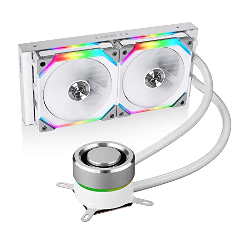 Lian Li GALAHAD AIO 240 RGB UNI FAN SL120 EDITION 58.54 CFM Liquid CPU Cooler