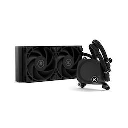 EK Nucleus AIO CR240 Dark 72 CFM Liquid CPU Cooler