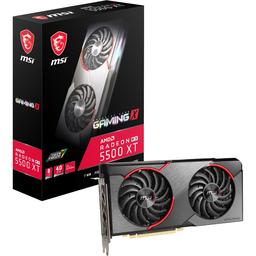 MSI Radeon RX 5500 XT GAMING X 8G Radeon RX 5500 XT 8 GB Graphics Card