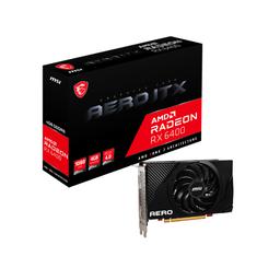 MSI AERO ITX Radeon RX 6400 4 GB Graphics Card