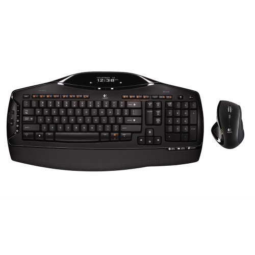 Logitech MX 5500 Revolution Wireless Standard Keyboard With Laser Mouse