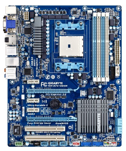 Gigabyte GA-A75-UD4H ATX FM1 Motherboard