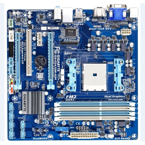 Gigabyte GA-F2A75M-D3H Micro ATX FM2 Motherboard