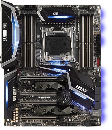 MSI X299 GAMING PRO CARBON ATX LGA2066 Motherboard