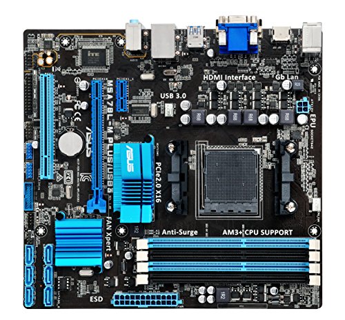 Asus M5A78L-M PLUS/USB3 Micro ATX AM3+ Motherboard