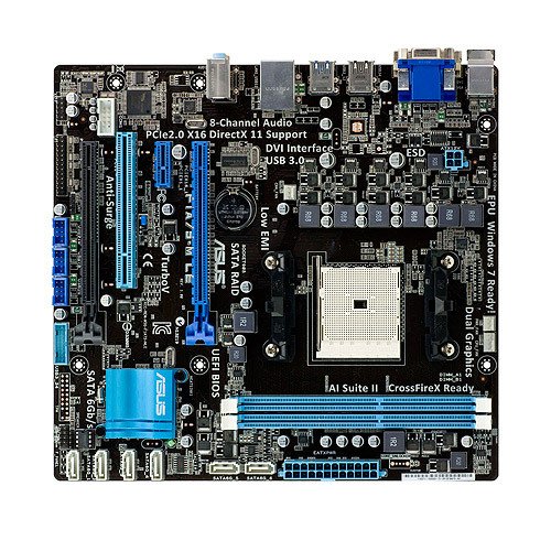 Asus F1A75-M LE Micro ATX FM1 Motherboard