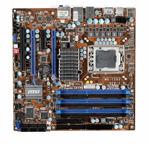 MSI X58M Micro ATX LGA1366 Motherboard