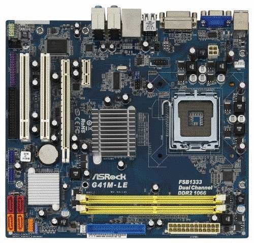 ASRock G41M-LE Micro ATX LGA775 Motherboard