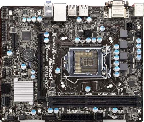 ASRock B75M-DGS Micro ATX LGA1155 Motherboard