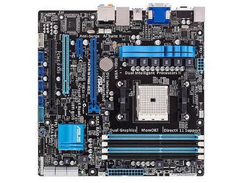 Asus F1A75-M PRO R2.0 Micro ATX FM1 Motherboard