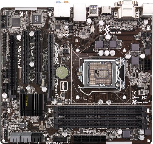 ASRock B85M Pro4 Micro ATX LGA1150 Motherboard