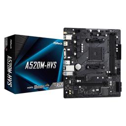 ASRock A520M-HVS Micro ATX AM4 Motherboard