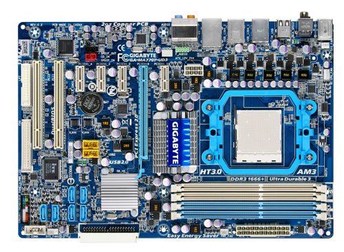 Gigabyte GA-MA770T-UD3 ATX AM3 Motherboard