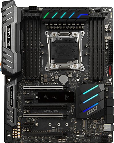 MSI X299 SLI PLUS ATX LGA2066 Motherboard