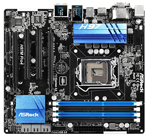 ASRock H97M Pro4 Micro ATX LGA1150 Motherboard