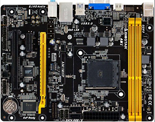 Biostar AM1MHP Micro ATX AM1 Motherboard