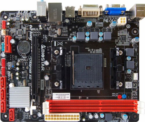 Biostar A58MD Ver. 6.x Micro ATX FM2+ Motherboard