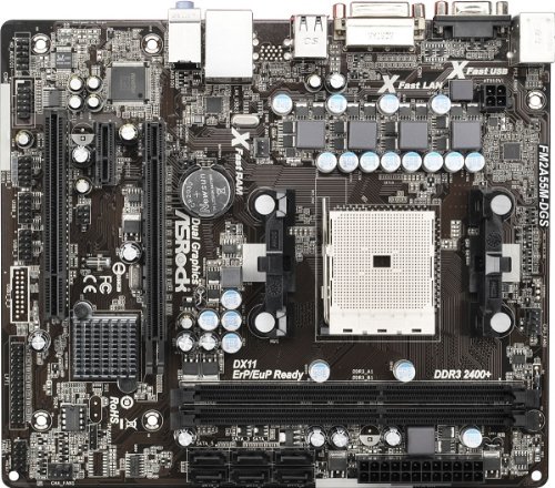 ASRock FM2A55M-DGS Micro ATX FM2 Motherboard