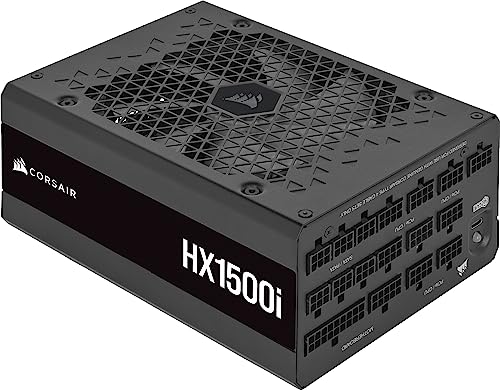 Corsair HX1500i (2023) 1500 W 80+ Platinum Certified Fully Modular ATX Power Supply