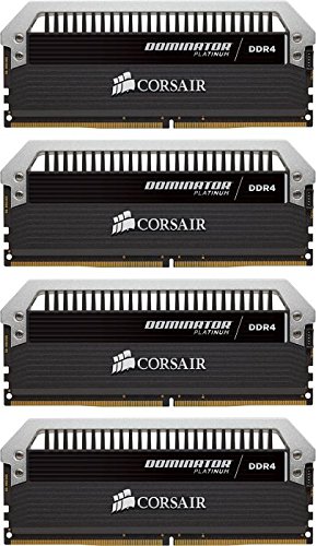 Corsair Dominator Platinum 16 GB (4 x 4 GB) DDR4-3200 CL15 Memory