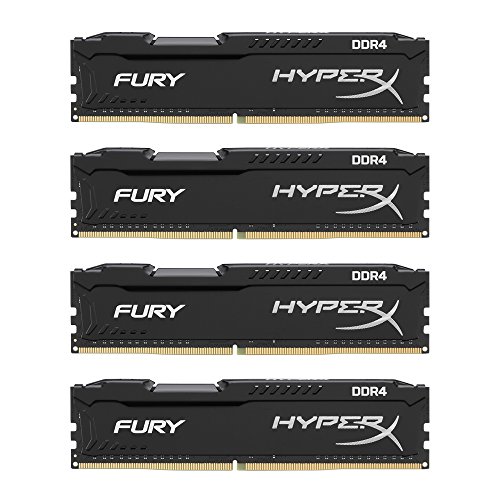 Kingston FURY 64 GB (4 x 16 GB) DDR4-2400 CL15 Memory