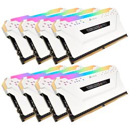 Corsair Vengeance RGB Pro 128 GB (8 x 16 GB) DDR4-3000 CL16 Memory