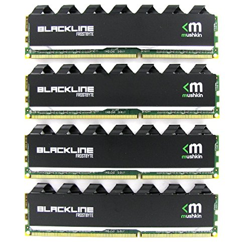 Mushkin Blackline 16 GB (4 x 4 GB) DDR3-1600 CL9 Memory