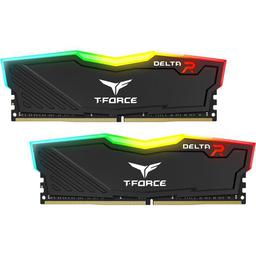 TEAMGROUP T-Force Delta RGB 64 GB (2 x 32 GB) DDR4-3200 CL16 Memory