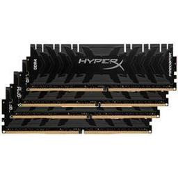 Kingston HyperX Predator 64 GB (4 x 16 GB) DDR4-3000 CL15 Memory