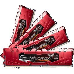 G.Skill Flare X 64 GB (4 x 16 GB) DDR4-2400 CL16 Memory