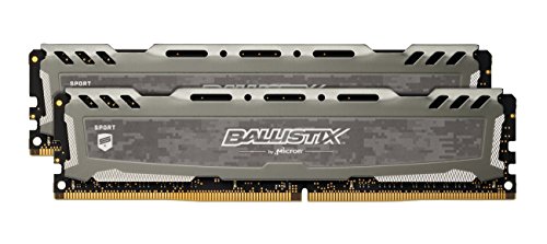 Crucial Ballistix Sport LT 32 GB (2 x 16 GB) DDR4-2400 CL16 Memory