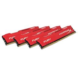 Kingston HyperX Fury 64 GB (4 x 16 GB) DDR4-2133 CL14 Memory