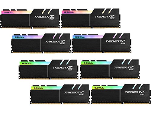 G.Skill Trident Z RGB 128 GB (8 x 16 GB) DDR4-3333 CL16 Memory