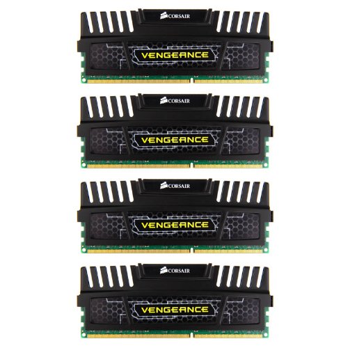 Corsair Vengeance 16 GB (4 x 4 GB) DDR3-2400 CL10 Memory