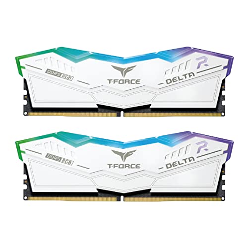 TEAMGROUP T-Force Delta RGB 32 GB (2 x 16 GB) DDR5-5600 CL36 Memory