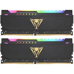 Patriot Viper Steel RGB 32 GB (2 x 16 GB) DDR4-3200 CL18 Memory