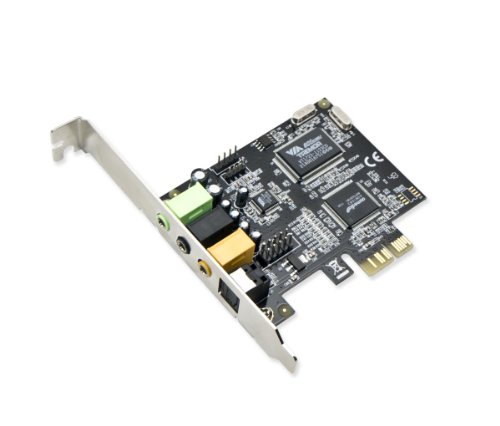 Syba SD-PEX63034 24-bit 48 kHz Sound Card