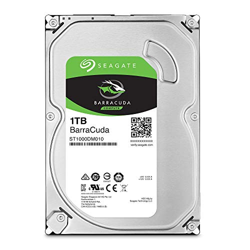 Seagate BarraCuda 1 TB 3.5" 7200 RPM Internal Hard Drive