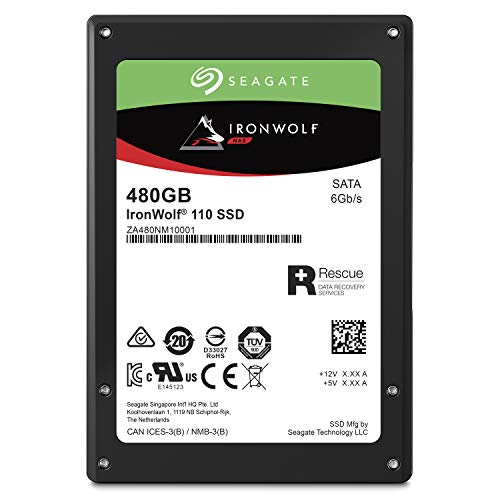 Seagate IronWolf NAS 480 GB 2.5" Solid State Drive