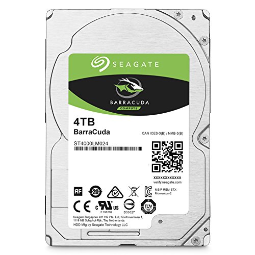 Seagate BarraCuda 4 TB 2.5" 5400 RPM Internal Hard Drive