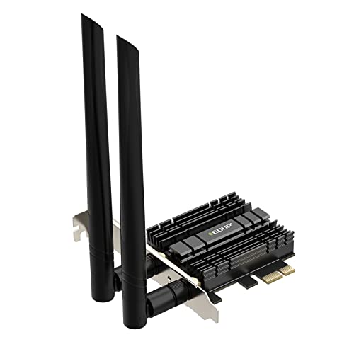 EDUP EP-9636GS-BL 802.11a/b/g/n/ac/ax PCIe x1 Wi-Fi Adapter