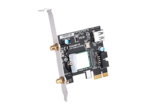 Gigabyte GC-WBAX1200 802.11a/b/g/n/ac/ax PCIe x1 Wi-Fi Adapter